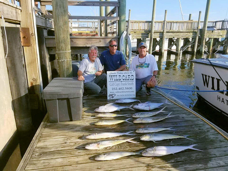 Nice catch on an Outer Banks offshore charter.