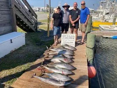 Charter group showing off their great catch.